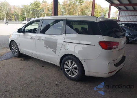 2017 Kia Sedona Lx из США, поврежденный, VIN KNDMB5C12H6325030